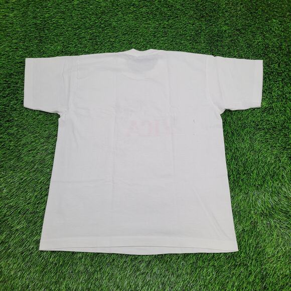 Vintage 1991 New-York 25th Anniversary Shirt Womens XL 21x26 White Vica - Picture 2 of 13